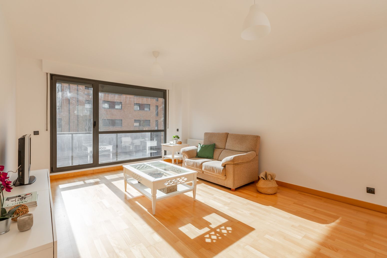 Sala d'estar de Pis en venda en Berrioplano / Berriobeiti amb Calefacció, Traster i Balcó