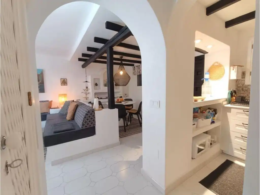 Wohnzimmer von Wohnungen zum Verkauf in Torrevieja mit Klimaanlage und Privatgarten