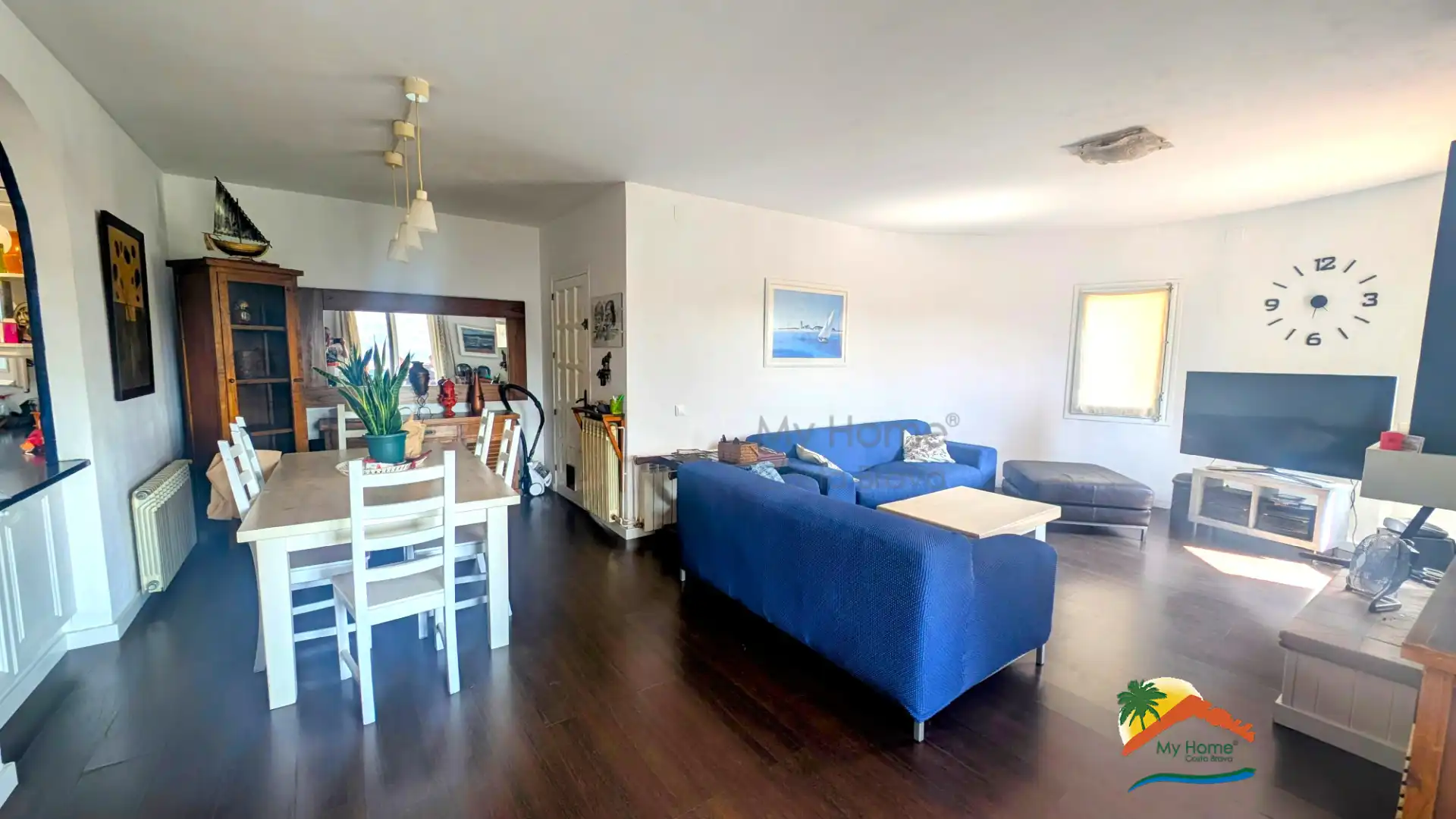 Sala de estar de Casa o chalet en venta en Lloret de Mar con Calefacción, Jardín privado y Parquet
