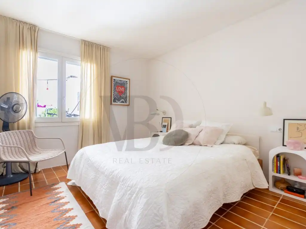 Dormitori de Casa adosada de lloguer en Santa Eulària des Riu amb Aire condicionat i Piscina comunitària