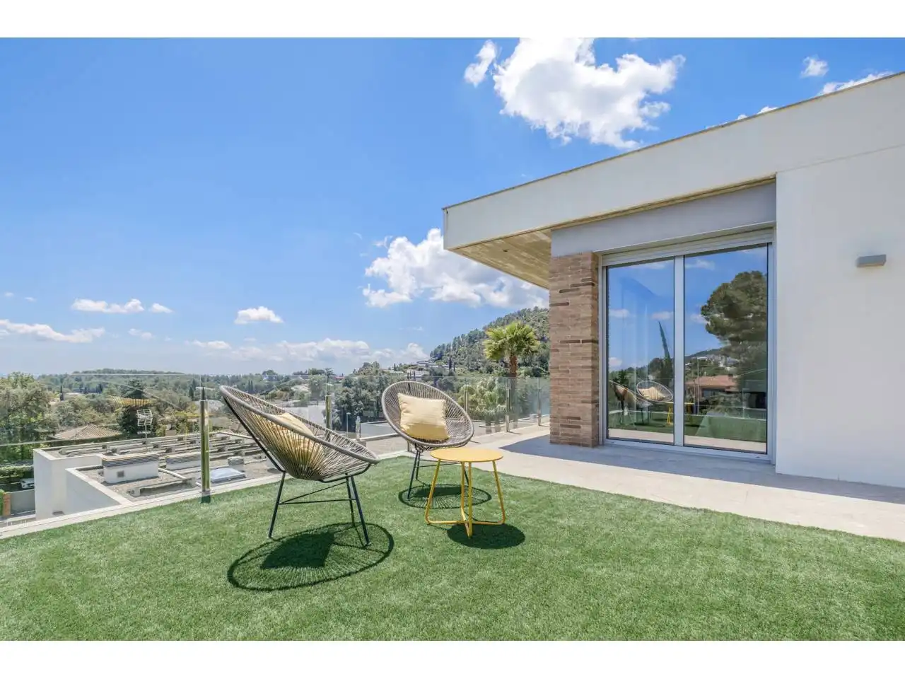 Terrassa de Casa o xalet en venda en Matadepera amb Aire condicionat, Calefacció i Jardí privat