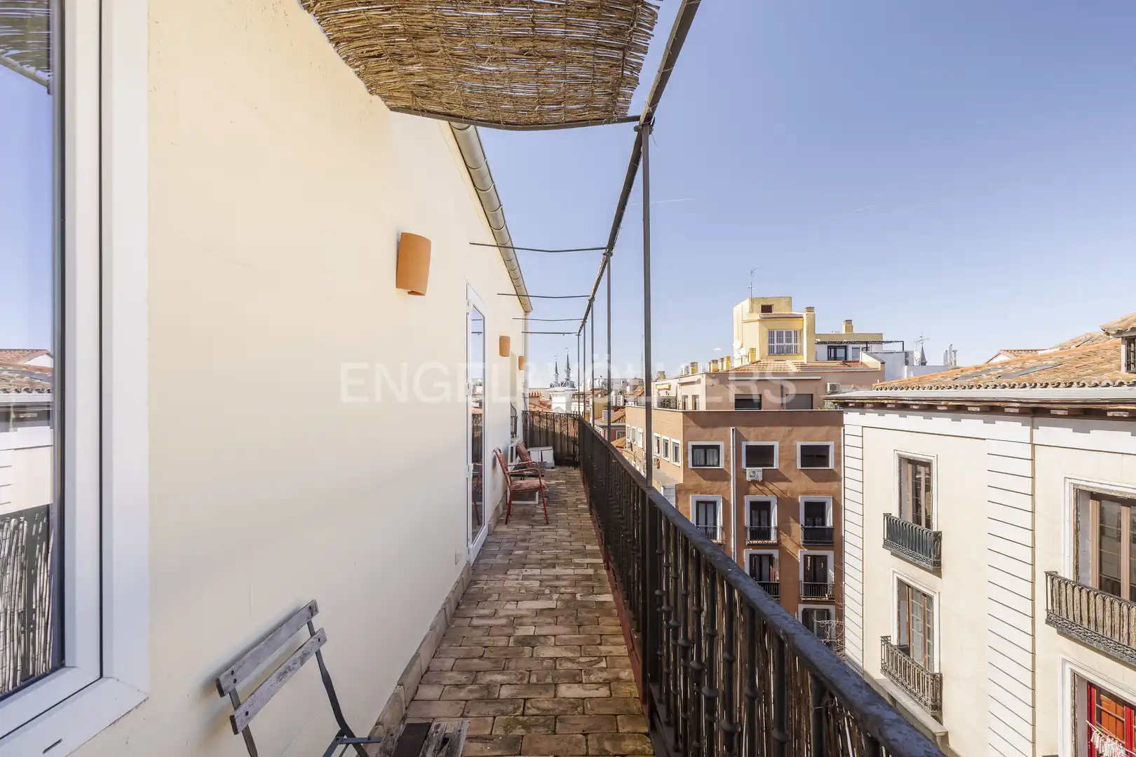 Terraza de Ático de alquiler en Madrid con Aire acondicionado, Calefacción y Terraza