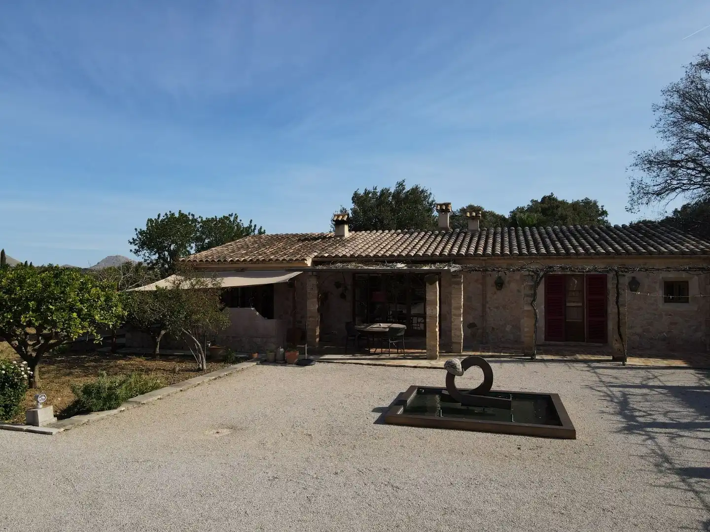 Vista exterior de Finca rústica en venta en Pollença con Aire acondicionado, Calefacción y Jardín privado