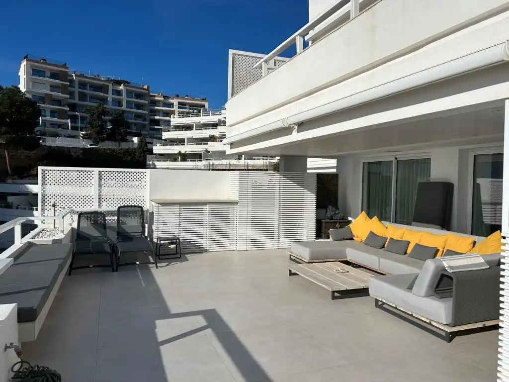Terrace of Flat for rent in Calvià  with Furnished