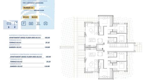 EstenbspResidencialnbspcon apartamentos se encuentranbspubicado ennbspel exclusivo resort de Santa Rosalía, Murcia.En esta promoci, imagen 2
