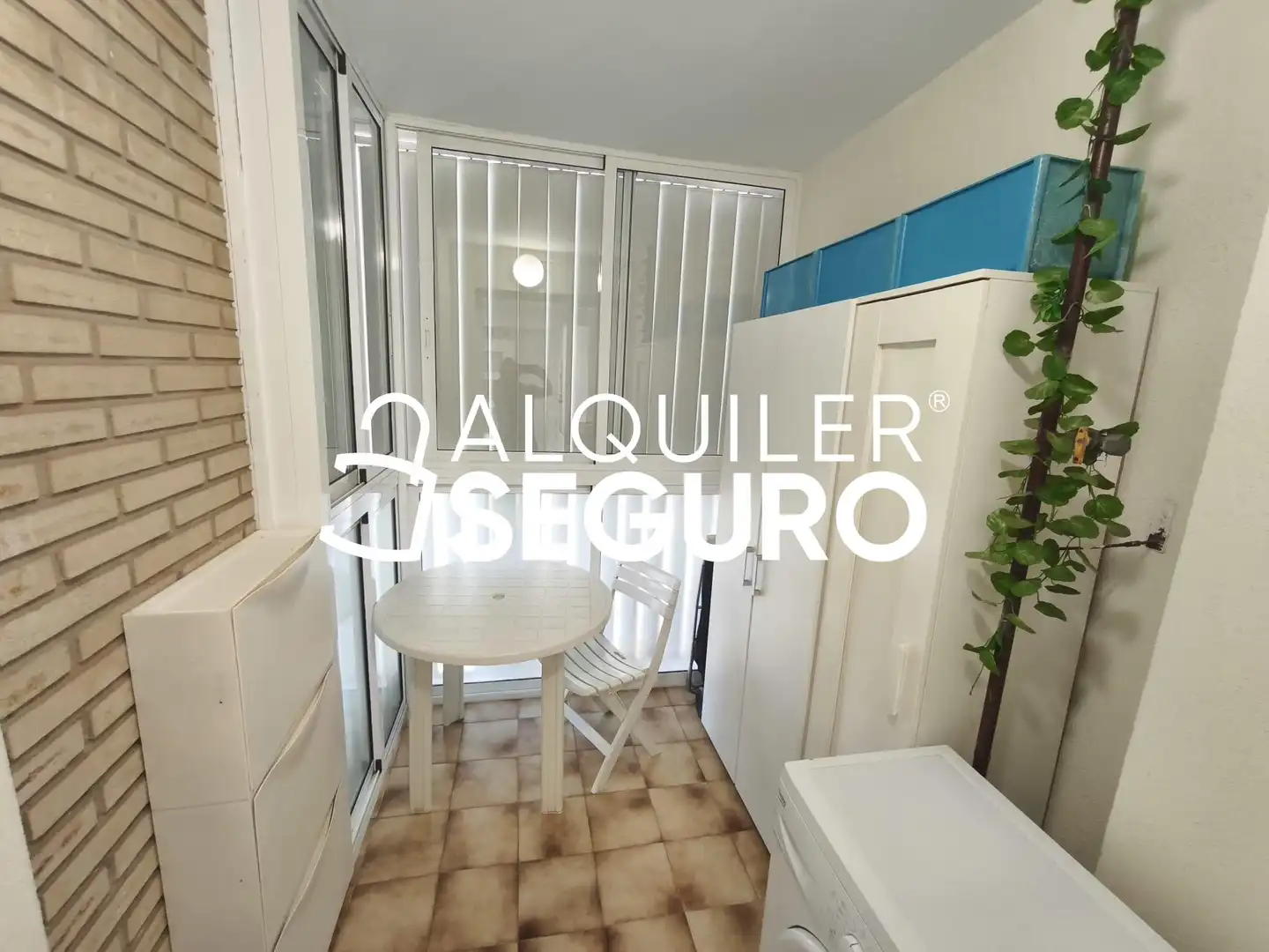 Terraza de Piso de alquiler en Zaragoza con Aire acondicionado, Calefacción y Terraza