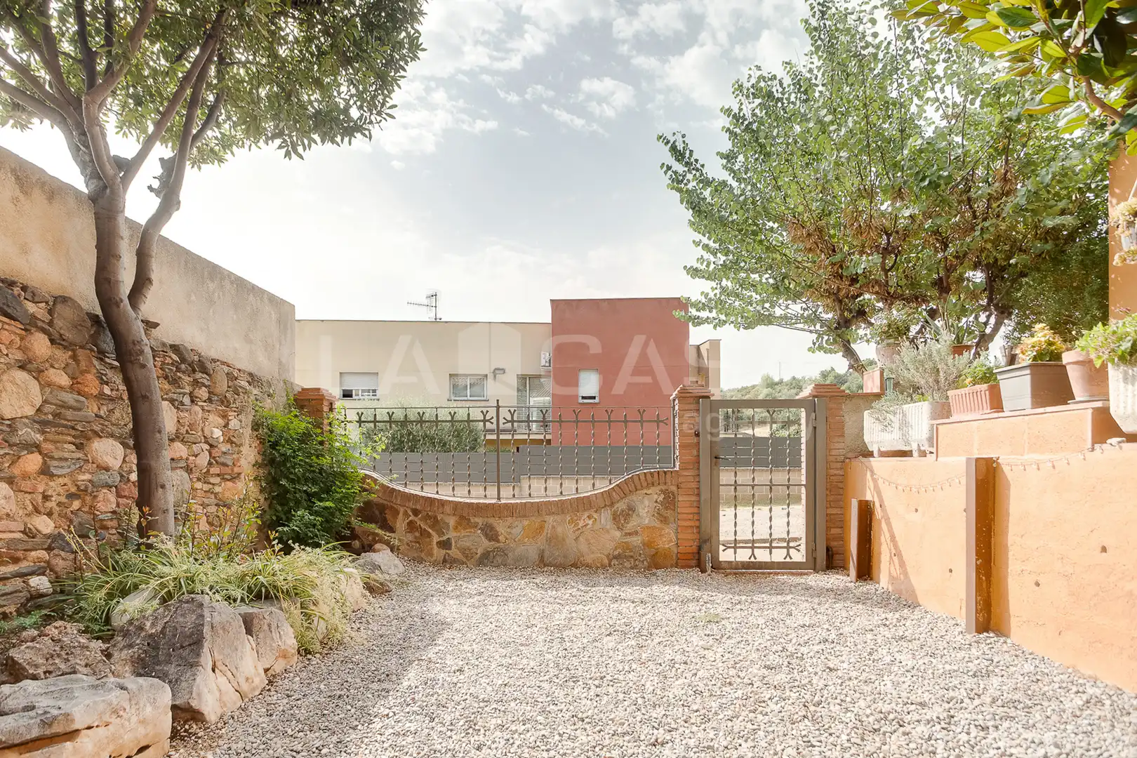 Jardí de Casa adosada en venda en Sant Antoni de Vilamajor amb Calefacció, Terrassa i Traster