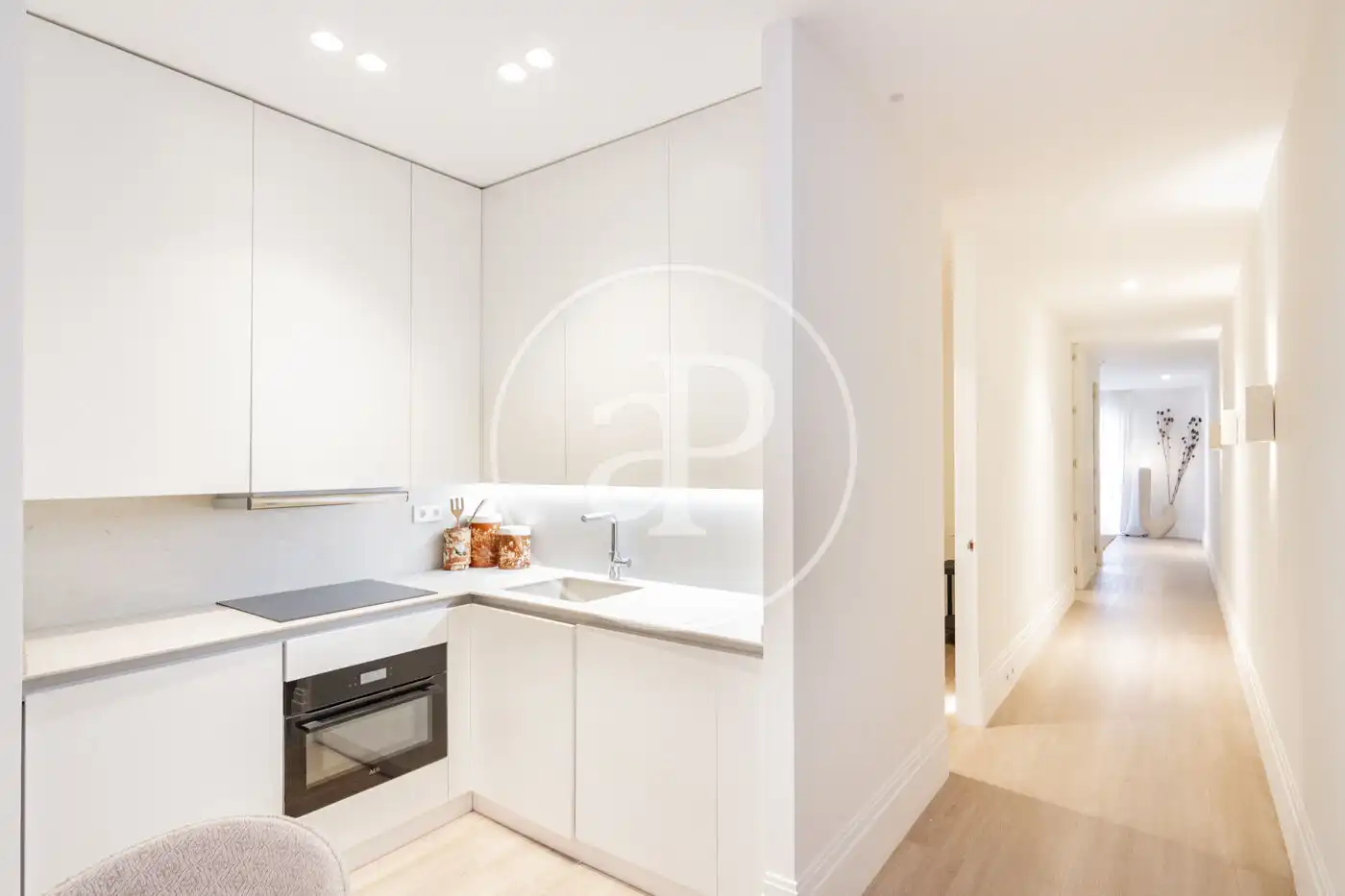 Küche von Wohnung zum Verkauf in Madrid mit Klimaanlage, Heizung und Balkon
