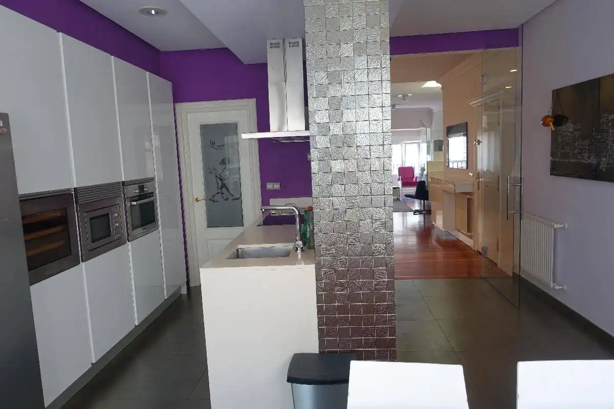 Küche von Maisonette zum Verkauf in Bilbao  mit Heizung und Balkon