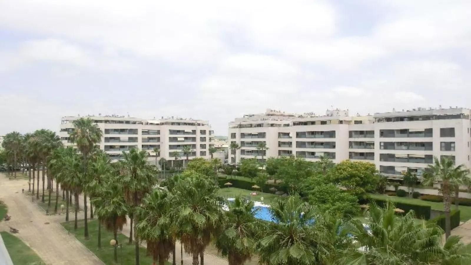 Vista exterior de Piso de alquiler en Jerez de la Frontera con Aire acondicionado, Terraza y Trastero