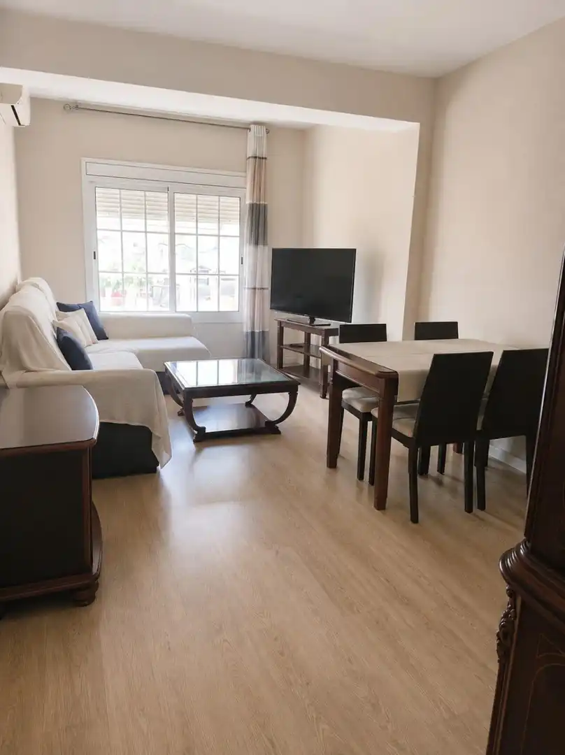Sala d'estar de Apartament en venda en Barcelona amb Aire condicionat i Parquet