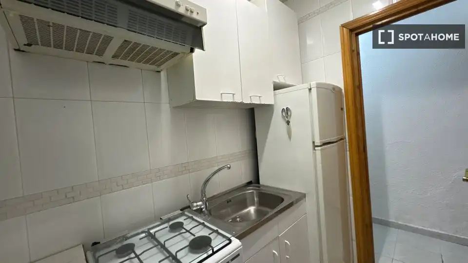 Kitchen of Flat for rent in Madrid  with Air Conditioner, Heating and Furnished