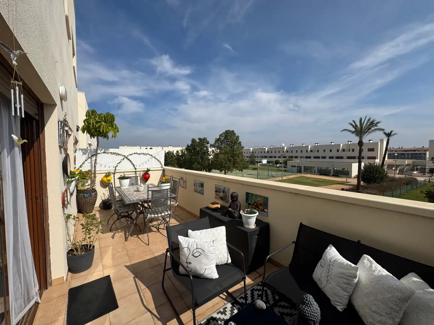 Terraza de Dúplex en venta en San Jorge / Sant Jordi con Aire acondicionado, Terraza y Trastero