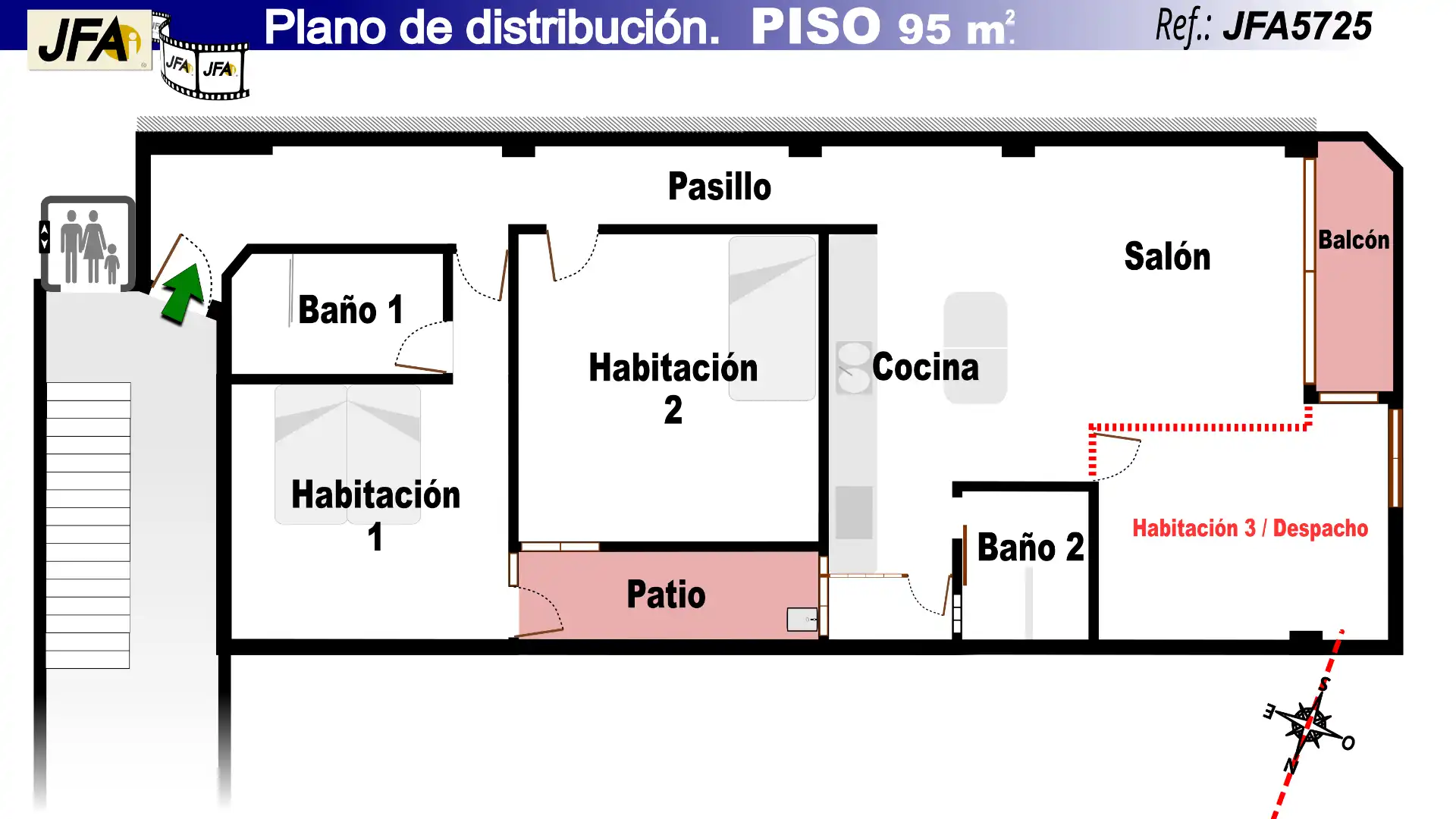 Pis en venda en Las Palmas de Gran Canaria amb Parquet, Moblat i Forn