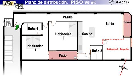 Foto 3 de Piso en venta en Calle Eusebio Navarro, Arenales - Lugo - Avda. Marítima, Las Palmas de Gran Canaria