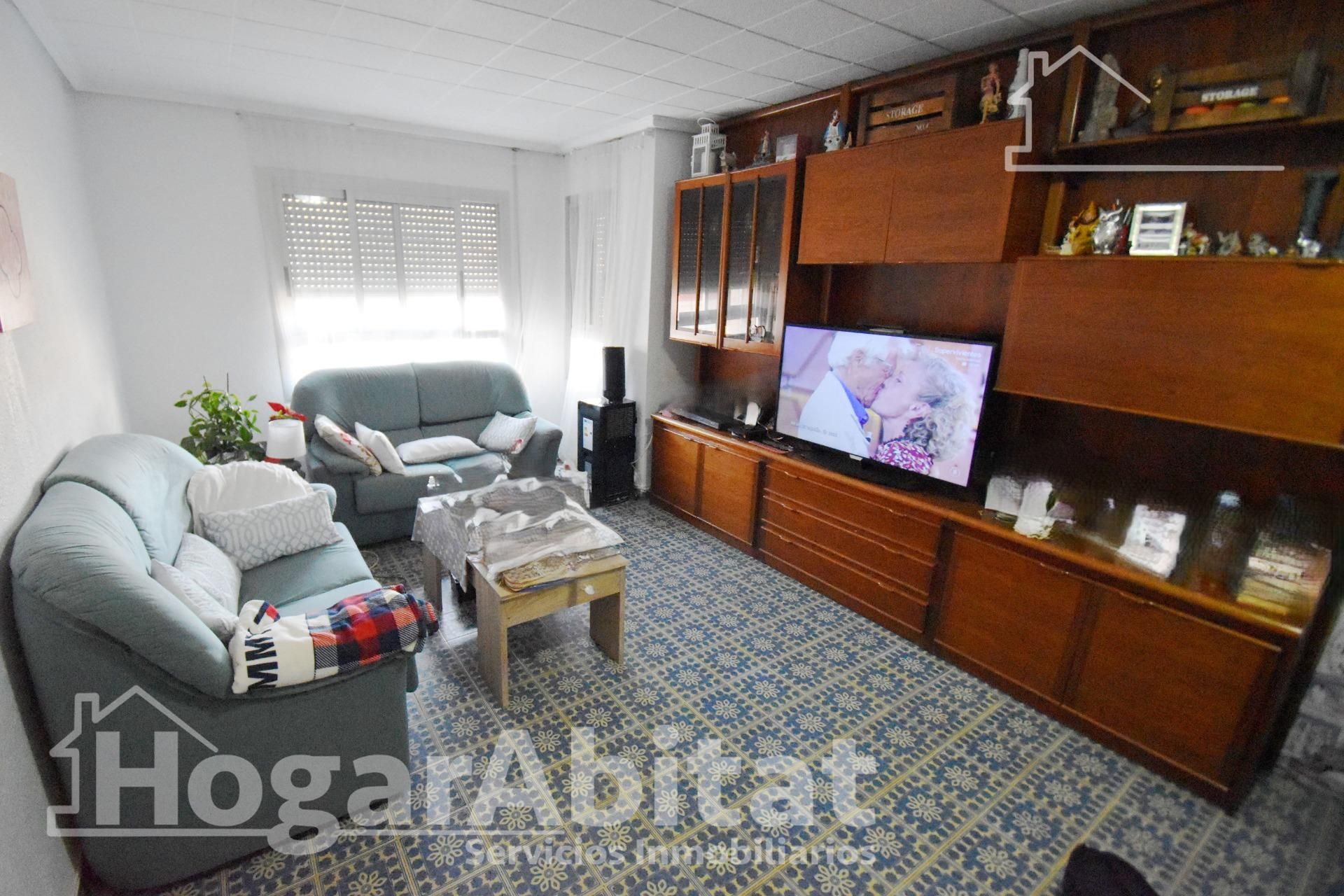 Sala d'estar de Pis en venda en Vila-real amb Aire condicionat