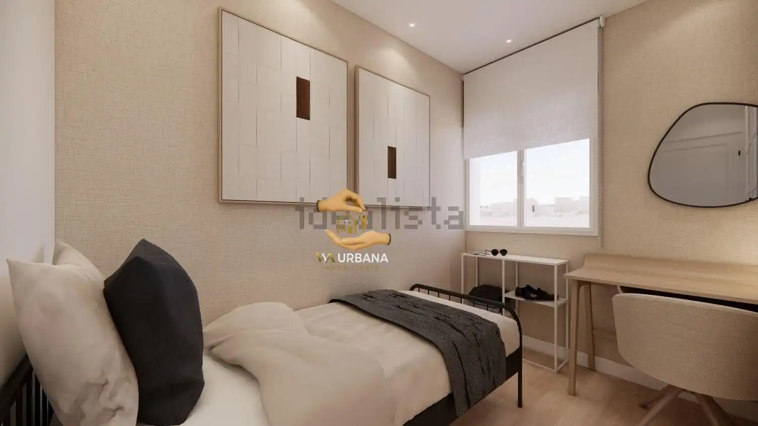 Bedroom of Flat for sale in Salamanca  with Heating, Furnished and Balcony
