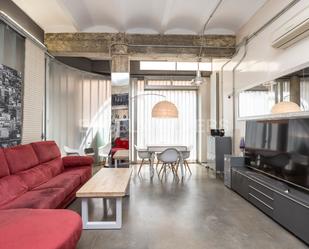 Sala d'estar de Dúplex en venda en  Madrid Capital amb Aire condicionat, Calefacció i Jardí privat