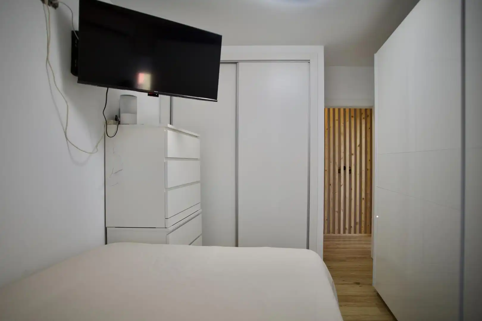 Bedroom of Detached homes for sale in Monforte del Cid  with Air Conditioner, Private garden and Parquet flooring