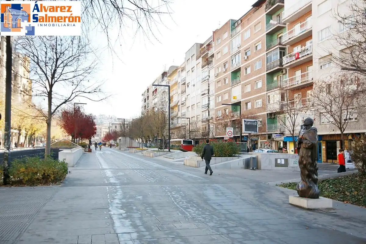 Vista exterior de Pis en venda en Granada amb Aire condicionat, Calefacció i Terrassa