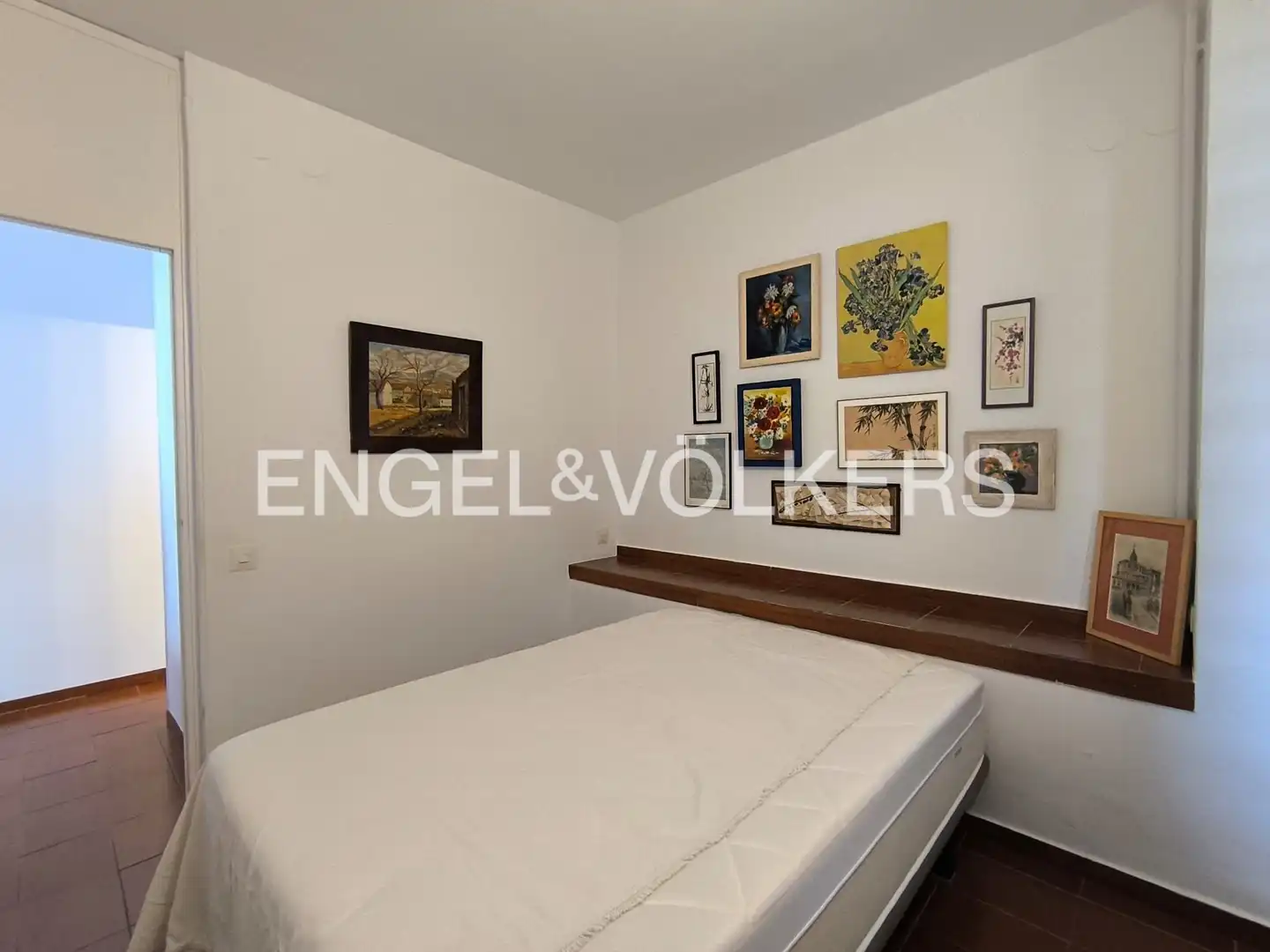 Schlafzimmer von Einfamilien-Reihenhaus zur Miete in Barcelona mit Heizung, Terrasse und Schwimmbad