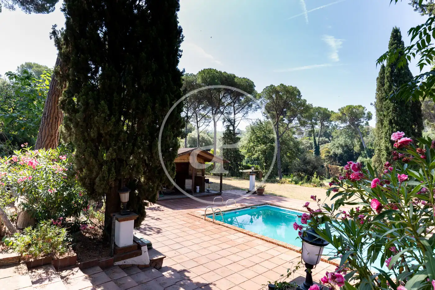 Jardín de Casa o chalet en venta en Sant Cugat del Vallès con Calefacción, Jardín privado y Terraza