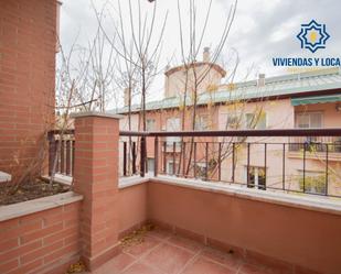 Terrace of Attic for sale in  Granada Capital  with Heating, Private garden and Parquet flooring