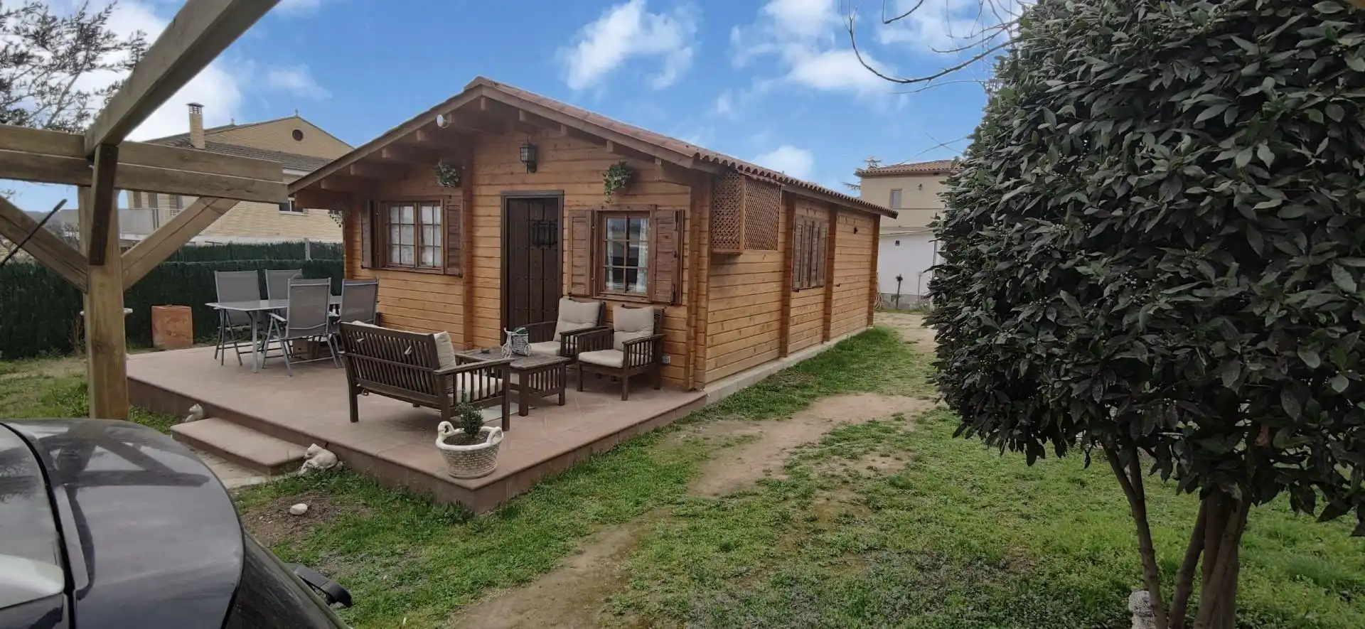 Vista exterior de Finca rústica en venta en Masquefa con Calefacción y Parquet