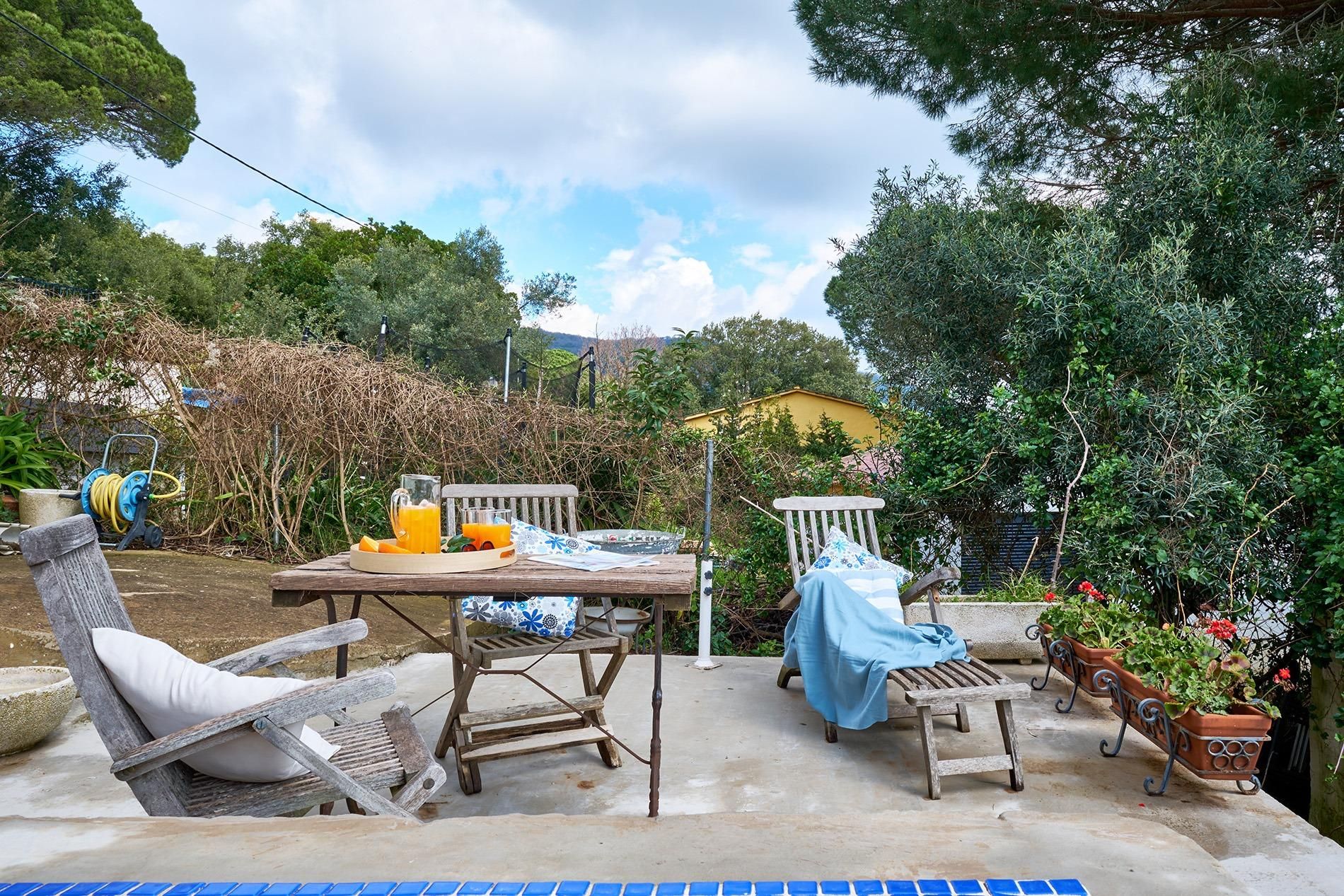 Garden of House or chalet for sale in Sant Iscle de Vallalta  with Private garden, Terrace and Swimming Pool
