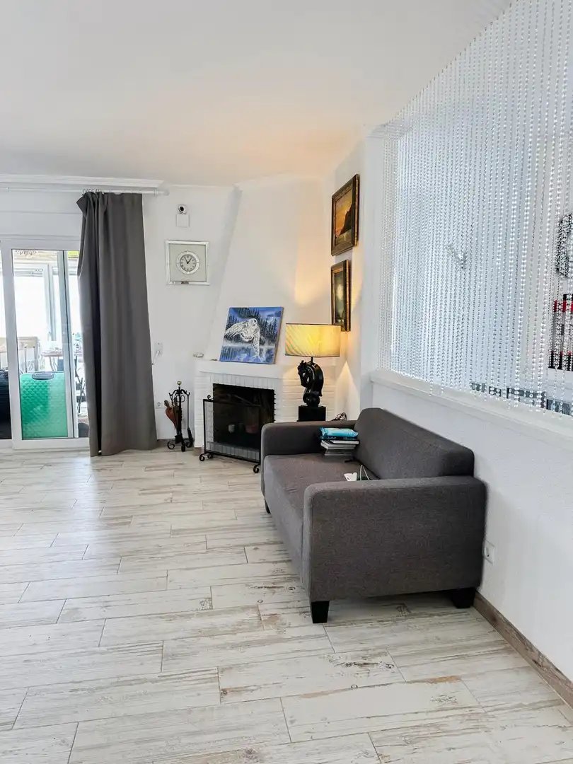 Sala de estar de Casa o chalet en venta en Altea con Aire acondicionado, Jardín privado y Terraza