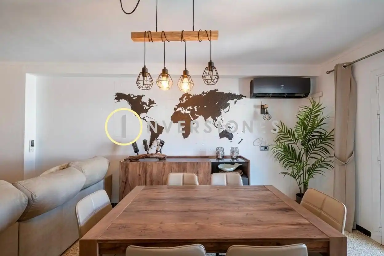 Esszimmer von Wohnung zum Verkauf in Pollença mit Klimaanlage, Terrasse und Abstellraum