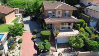 Exterior view of House or chalet for sale in Santa Coloma de Farners  with Air Conditioner, Heating and Private garden
