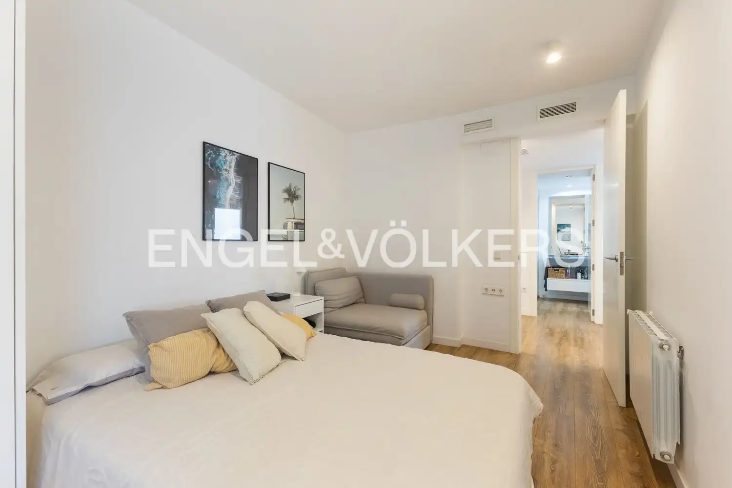 Schlafzimmer von Wohnung zur Miete in Extramurs