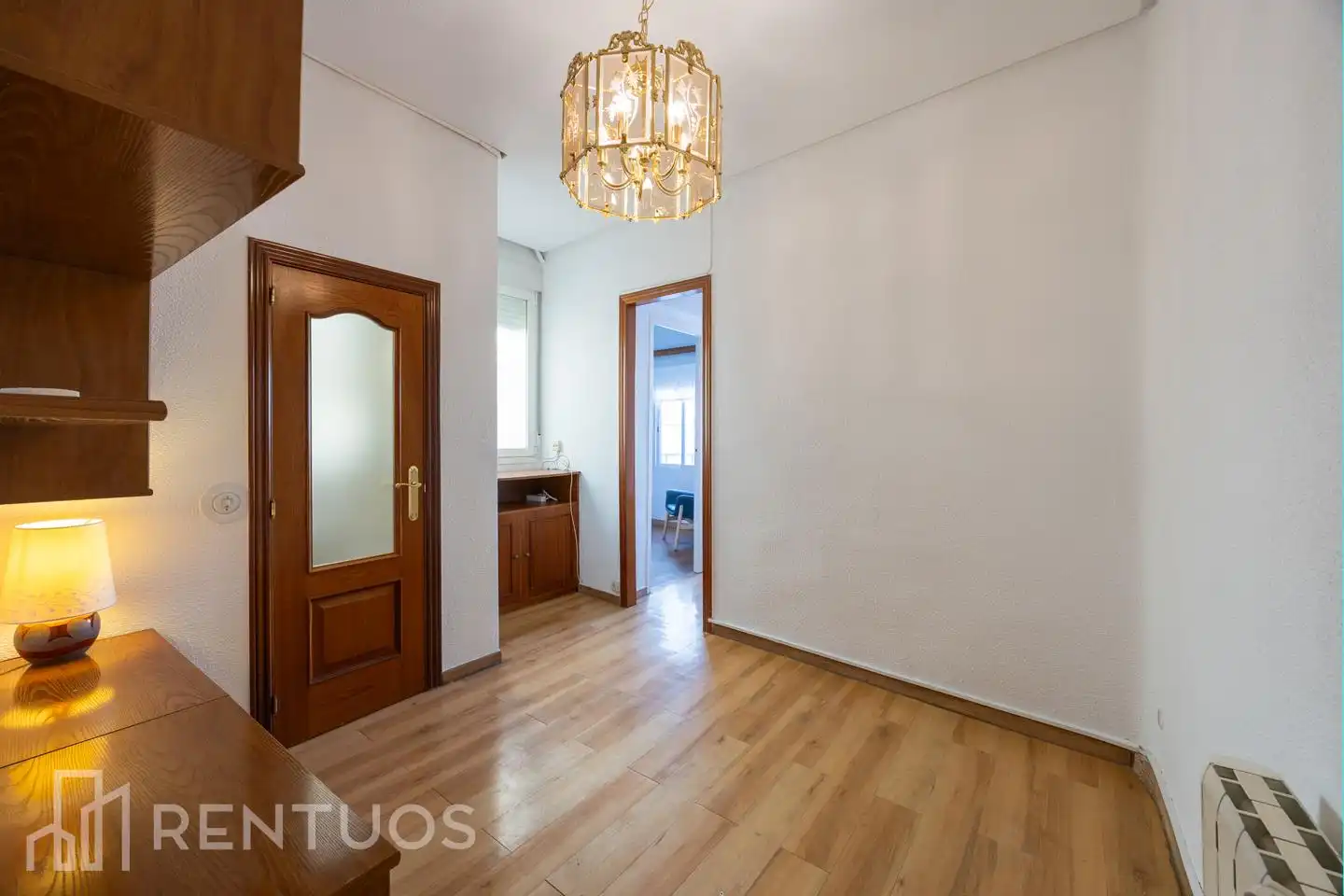 Bedroom of Attic for rent in Madrid  with Air Conditioner, Heating and Parquet flooring