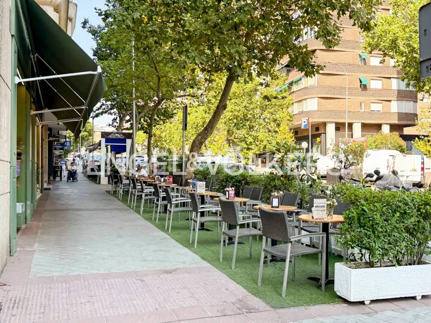 Terrasse von Wohnung zur Miete in Madrid mit Klimaanlage und Heizung