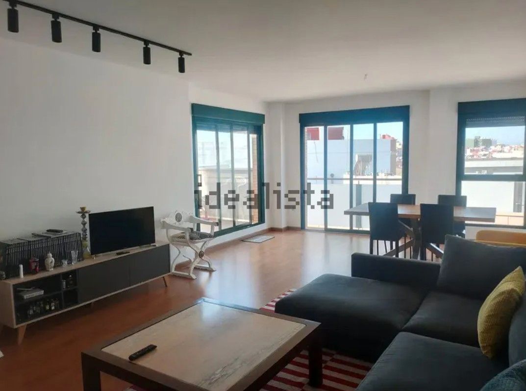 Living room of Attic to rent in Benifaió  with Air Conditioner, Terrace and Furnished