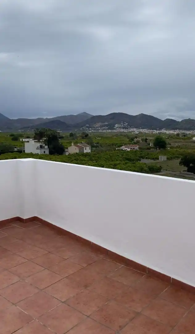 Terraza de Dúplex de alquiler en Beniarjó con Terraza y Amueblado