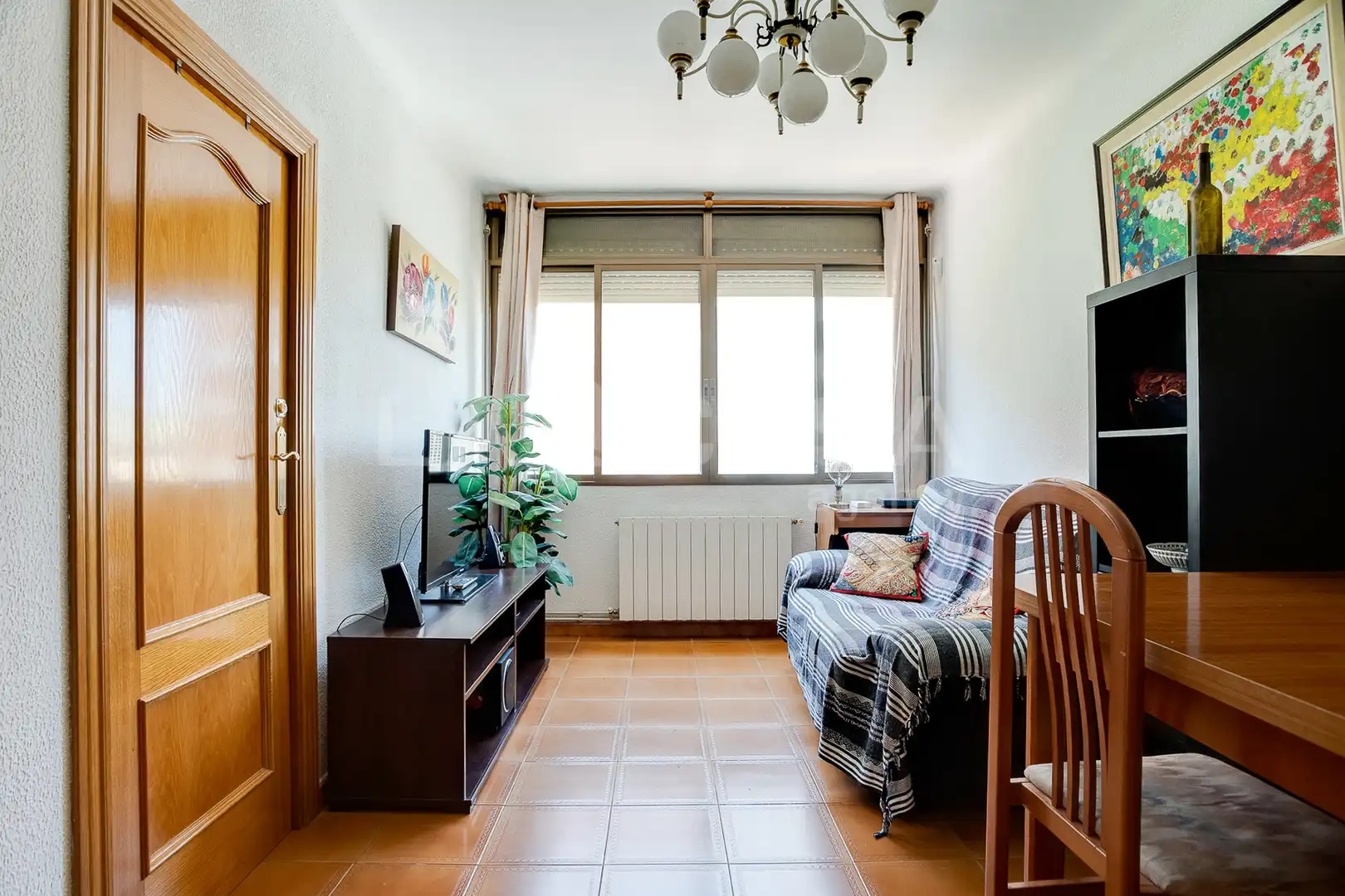 Living room of Flat for sale in Cornellà de Llobregat  with Heating