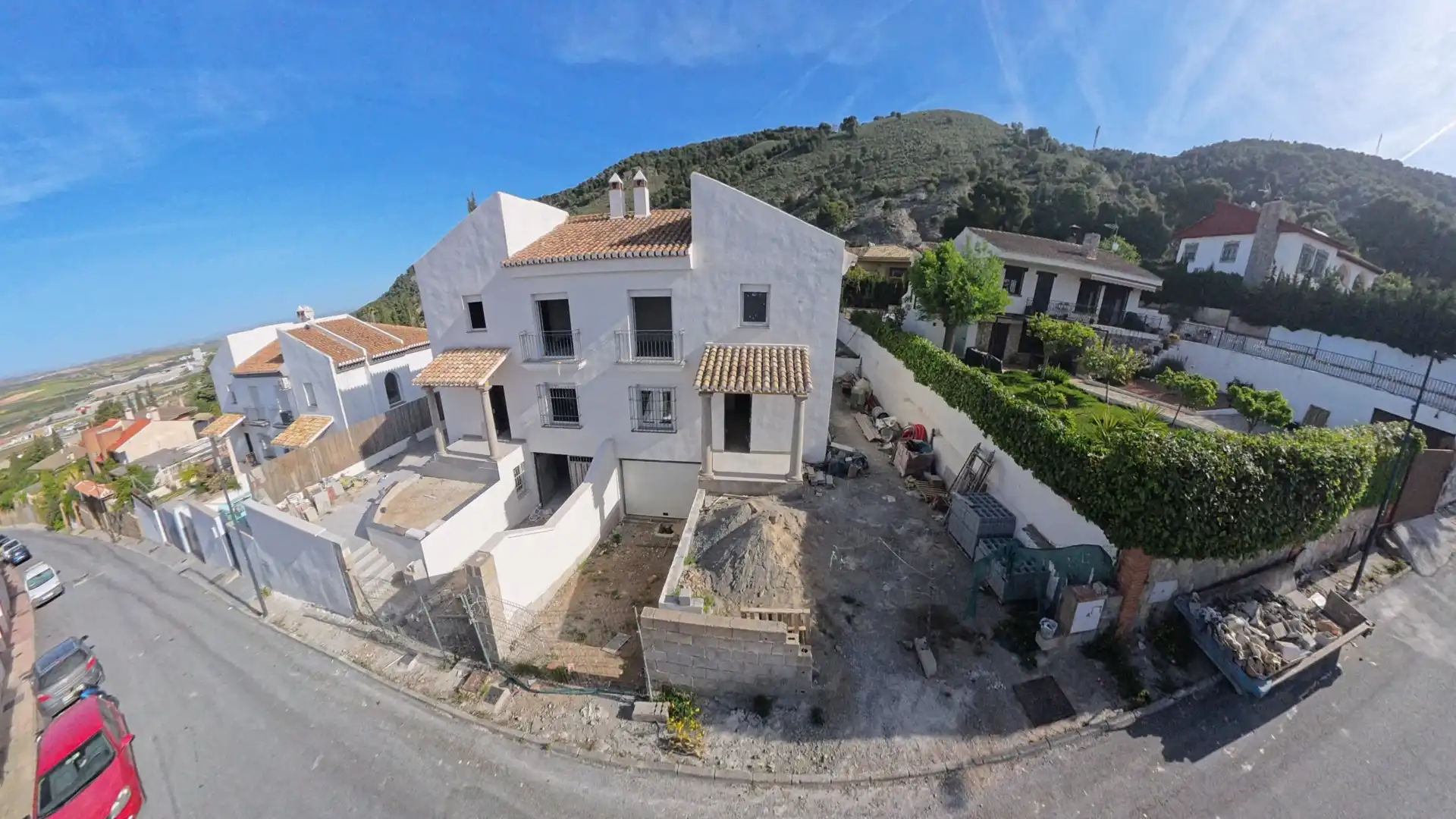 Vista exterior de Casa o xalet en venda en Padul amb Jardí privat, Piscina i Balcó