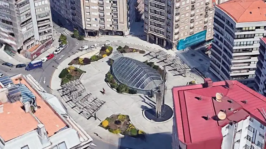 Außenansicht von Dachboden zur Miete in Vigo  mit Heizung, Parkett und Terrasse