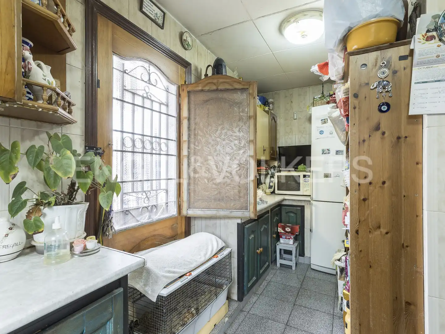 Cocina de Casa o chalet en venta en Barcelona con Aire acondicionado, Calefacción y Jardín privado