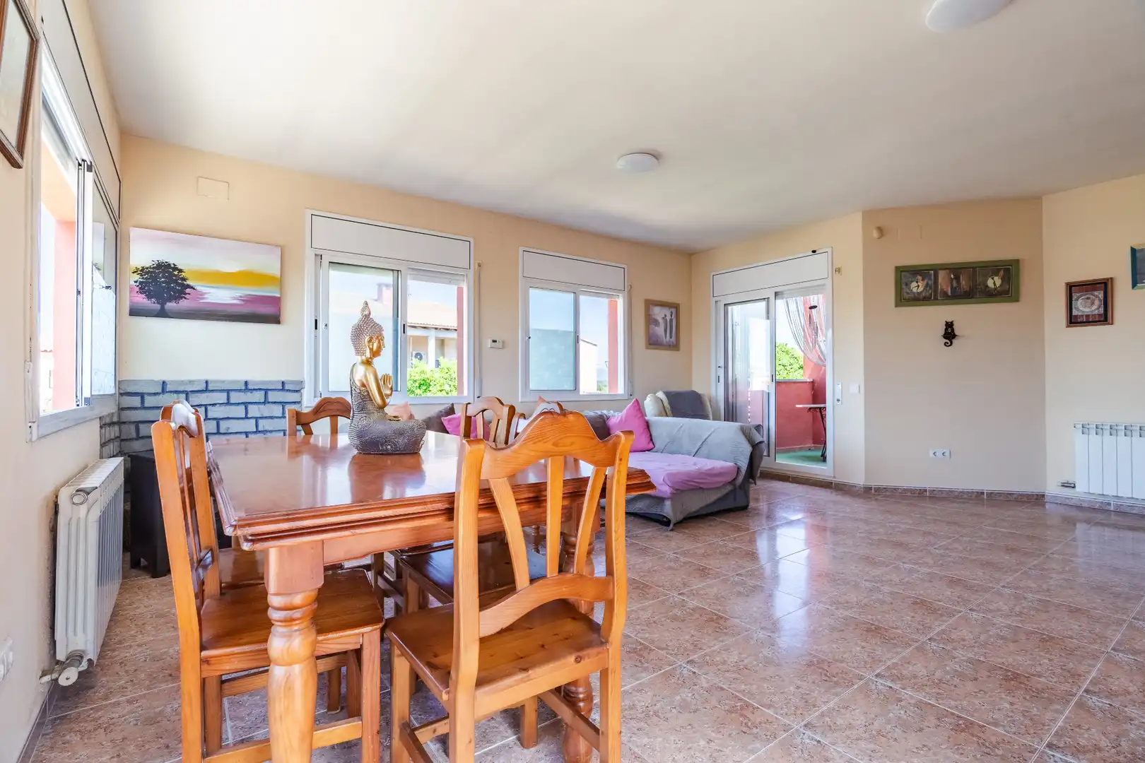Living room of Houses for sale in La Secuita  with Air Conditioner, Heating and Private garden