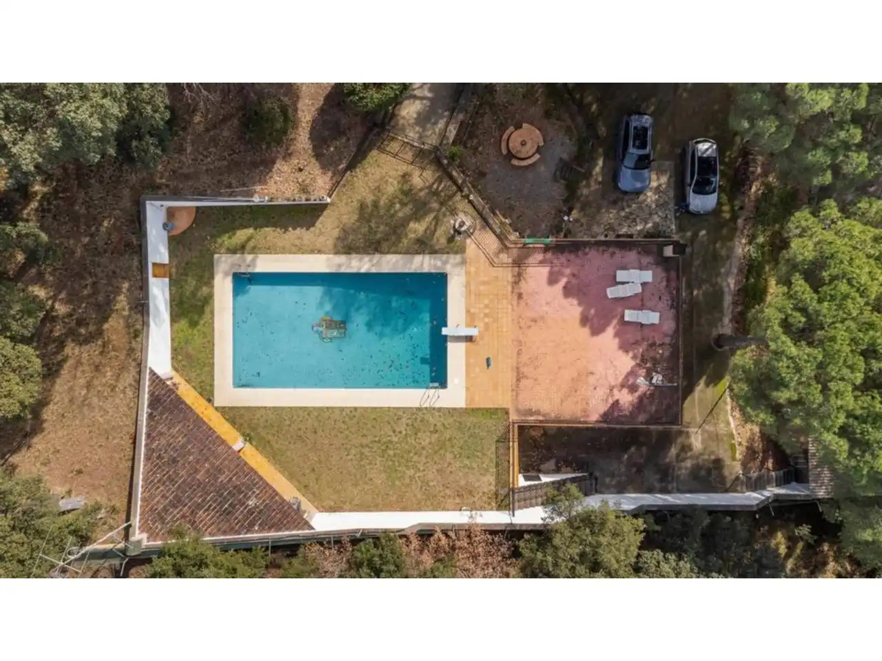 Piscina de Finca rústica en venda en Sant Feliu de Buixalleu amb Calefacció, Jardí privat i Terrassa