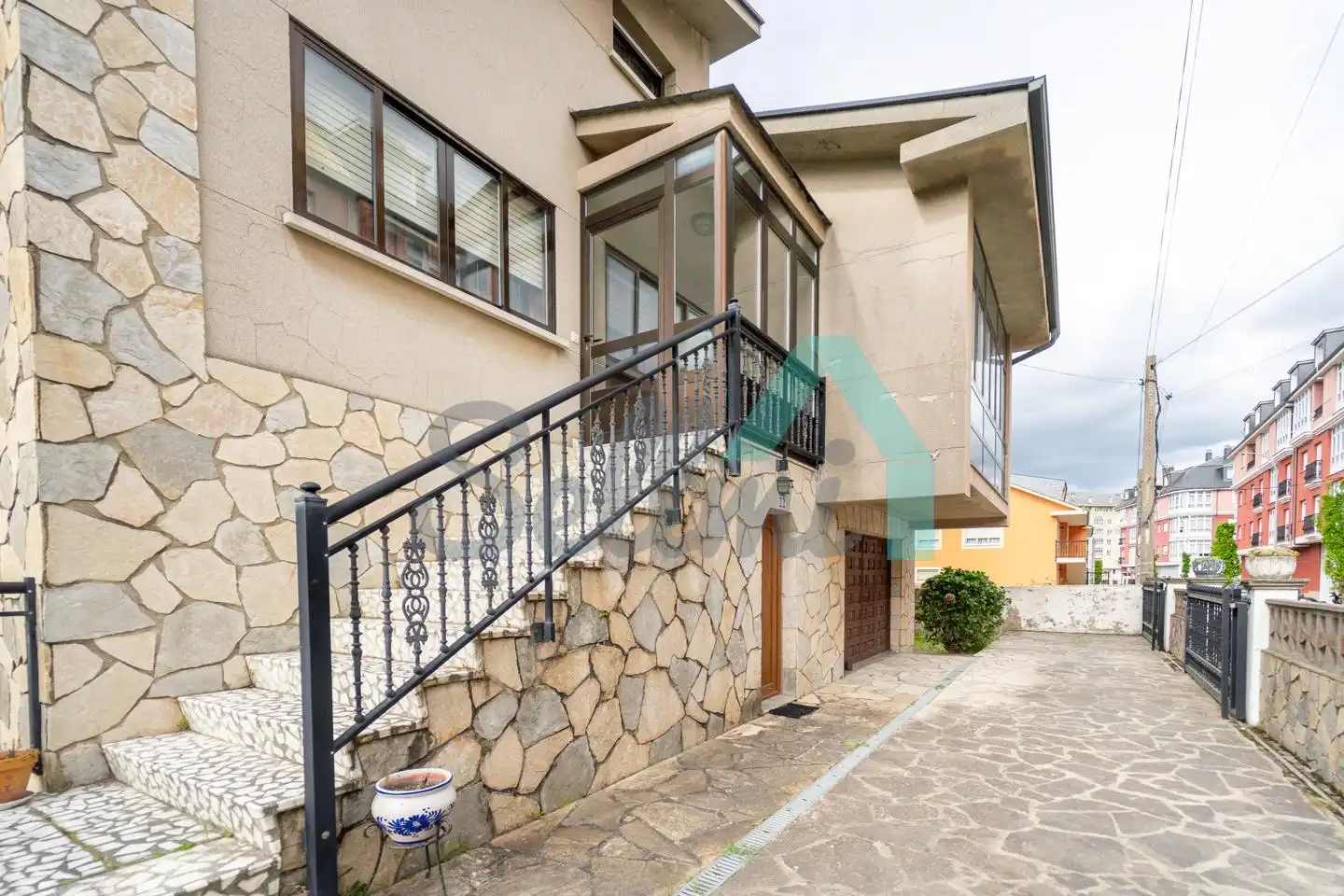 Vista exterior de Casa o chalet en venta en Ribadeo con Calefacción, Jardín privado y Parquet