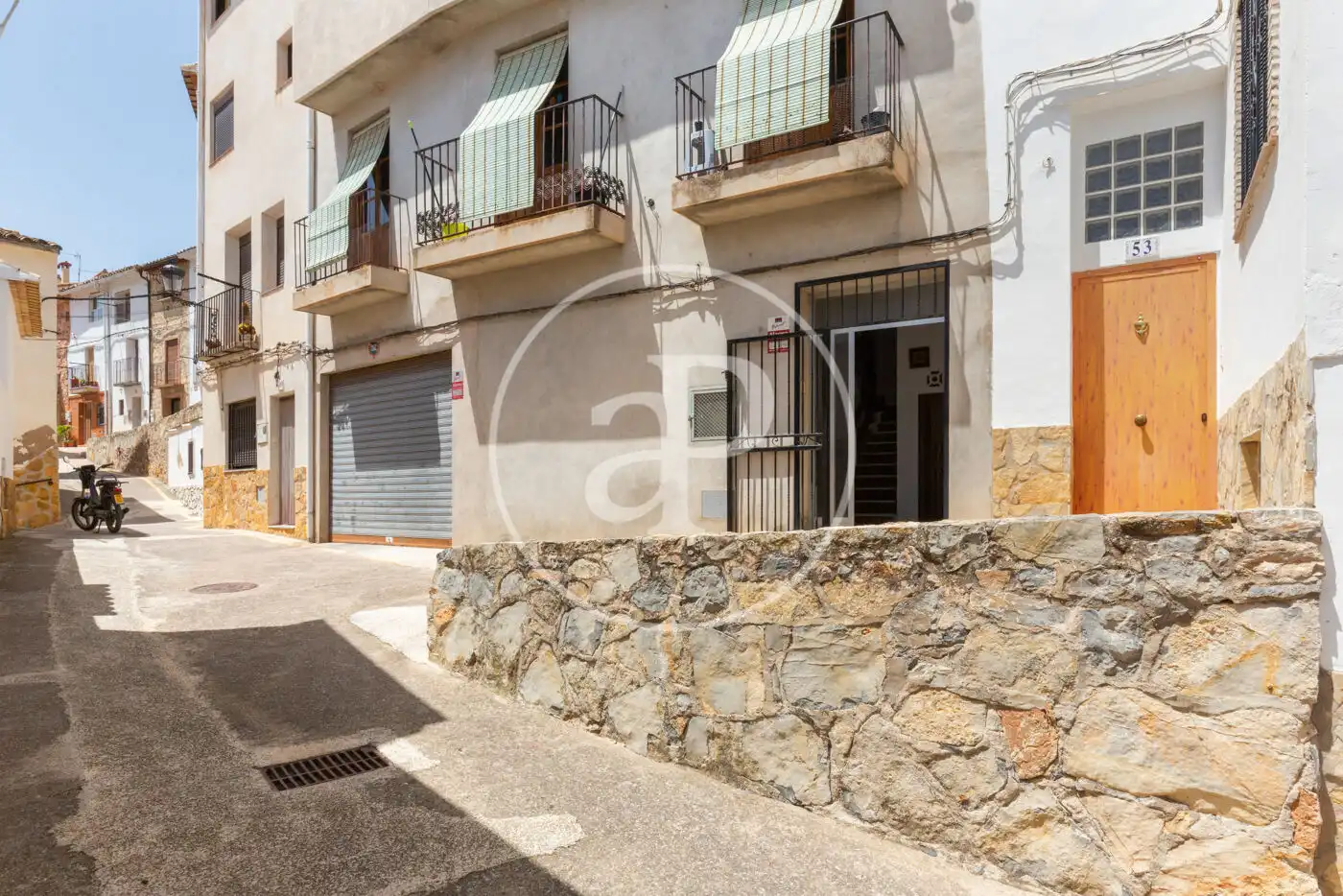 Vista exterior de Casa adosada en venda en Gaibiel amb Terrassa, Traster i Balcó