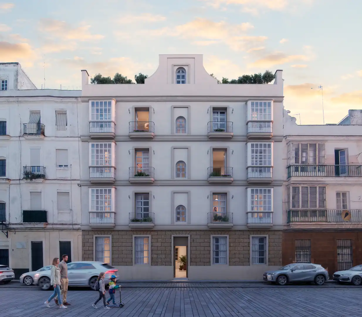 Appartamento di nuova costruzione con ascensore in vendita a Plaza Falla 3, imagen 3