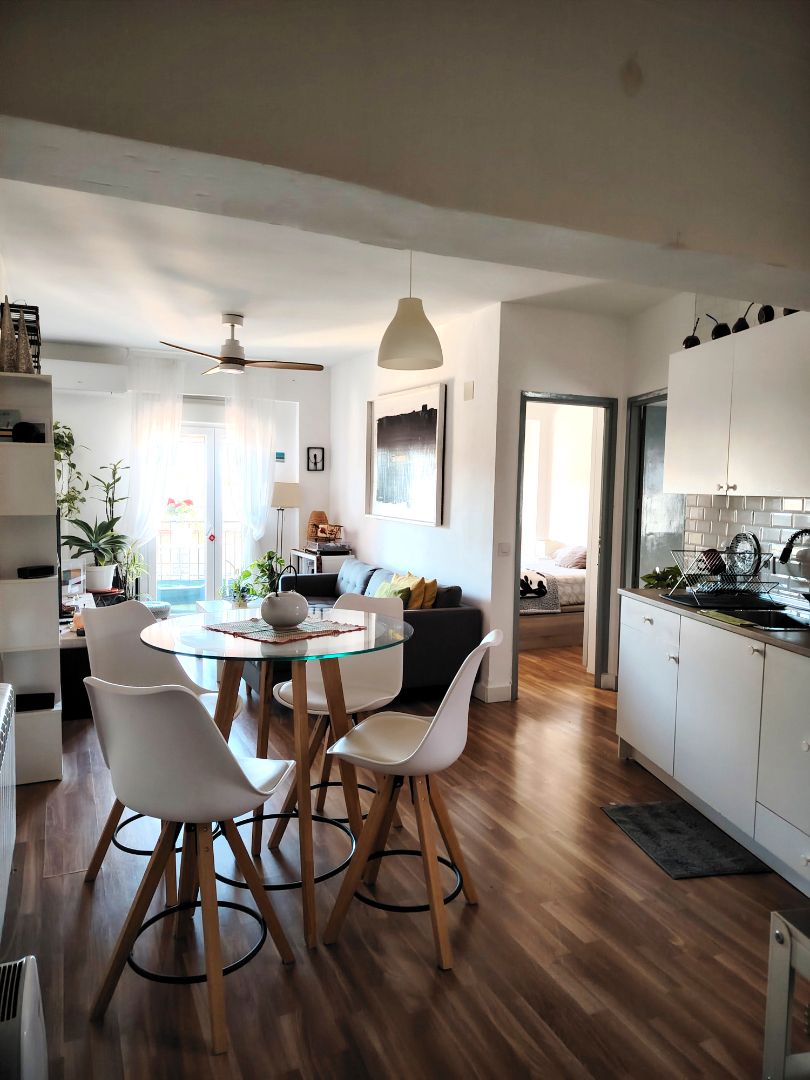 Sala d'estar de Pis en venda en Talavera de la Reina amb Calefacció, Moblat i Balcó