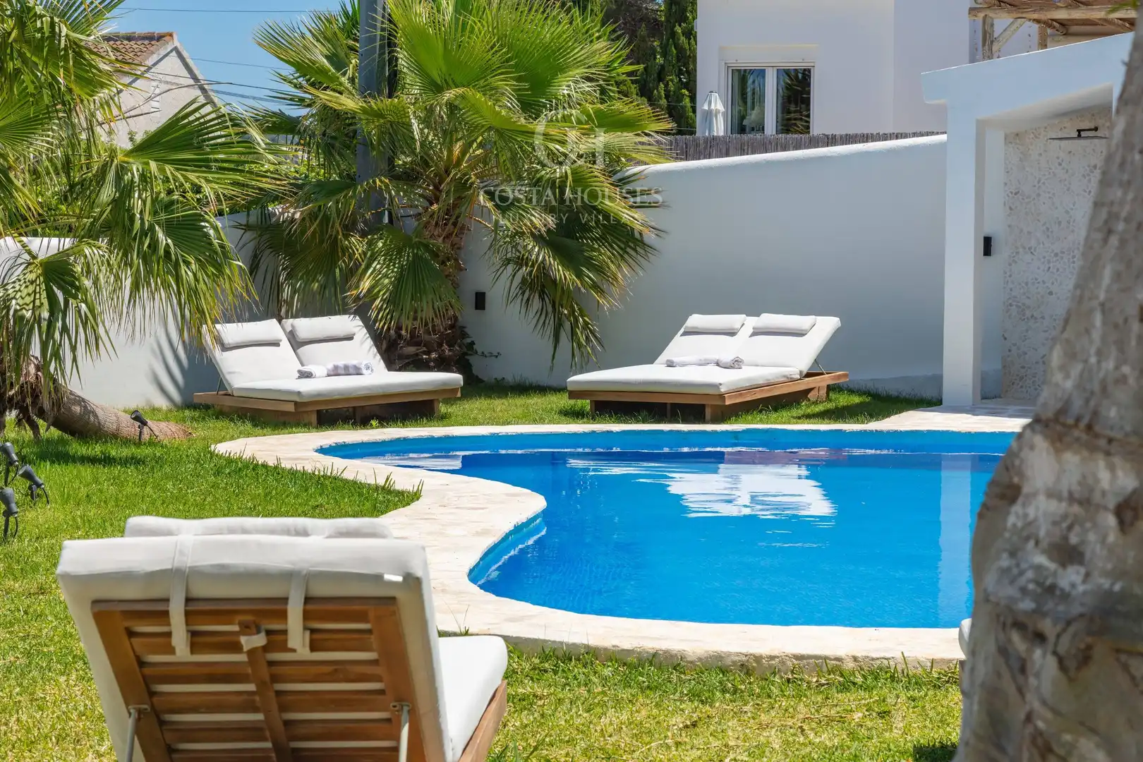 Swimming pool of Houses for sale in Jávea / Xàbia  with Air Conditioner, Heating and Private garden