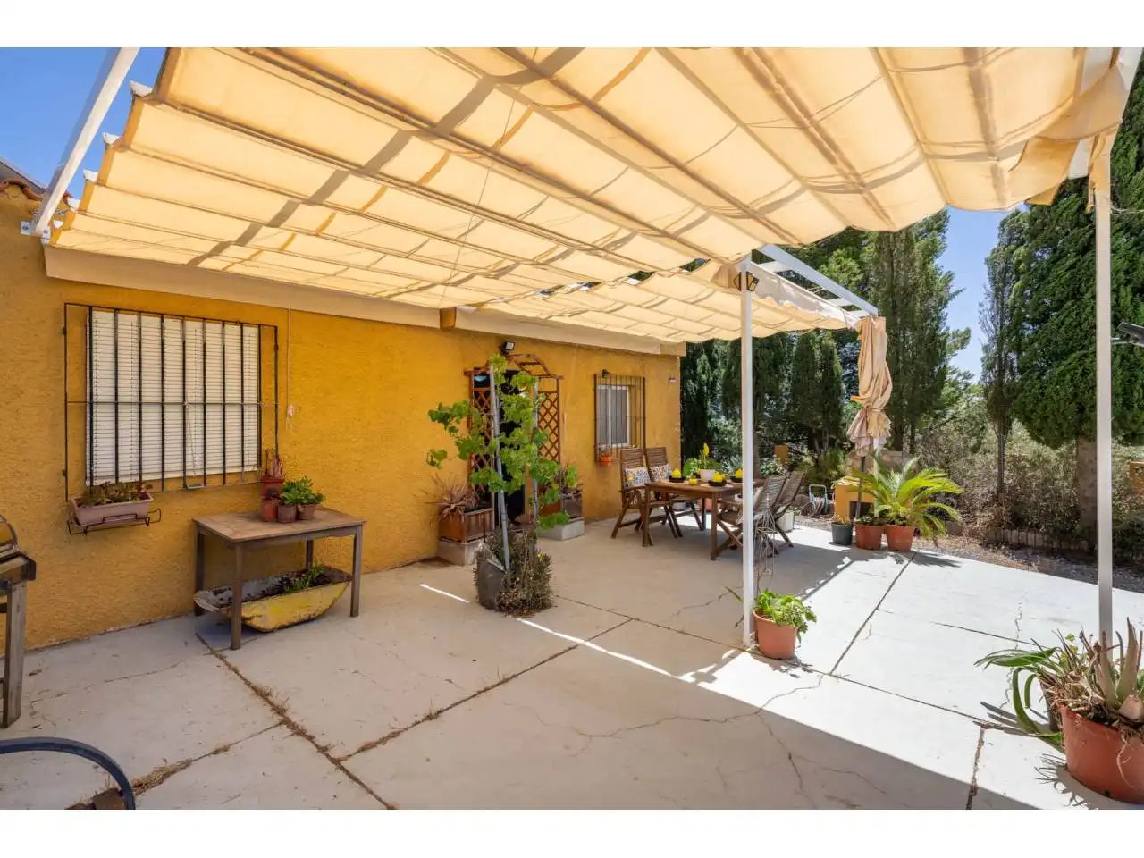Terraza de Finca rústica en venta en Felix con Jardín privado, Terraza y Amueblado