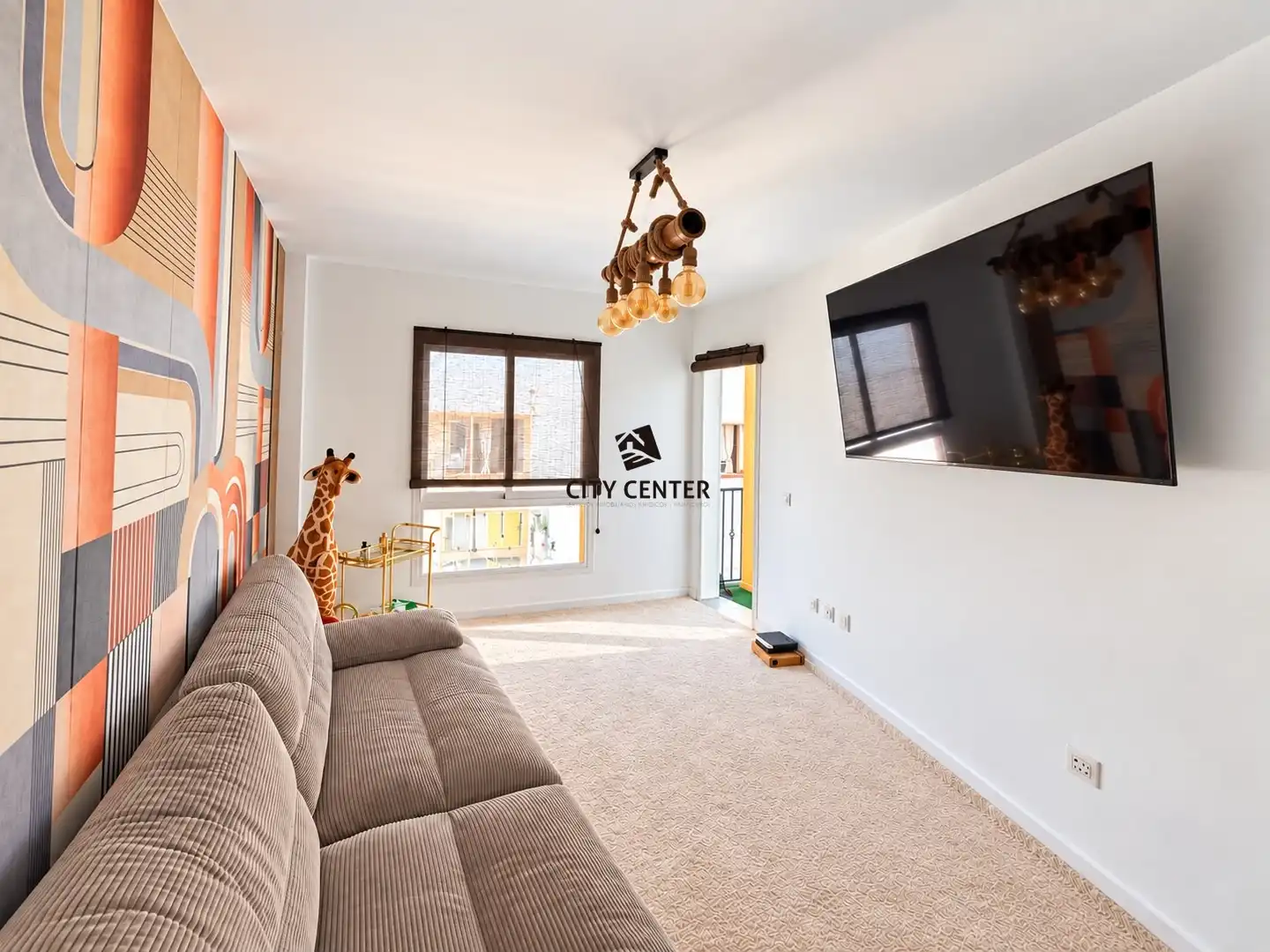 Sala de estar de Piso en venta en Arona con Terraza, Trastero y Amueblado